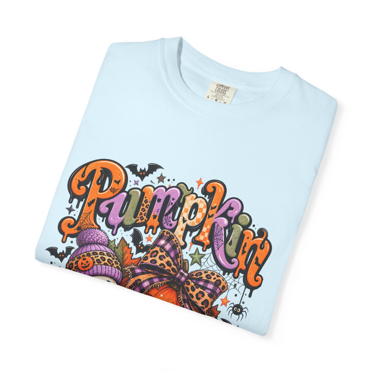Pumpkin Season T-Shirt — Halloween Pumpkin & Ghost Fall Tee