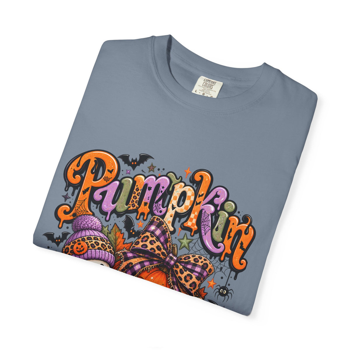 Pumpkin Season T-Shirt — Halloween Pumpkin & Ghost Fall Tee