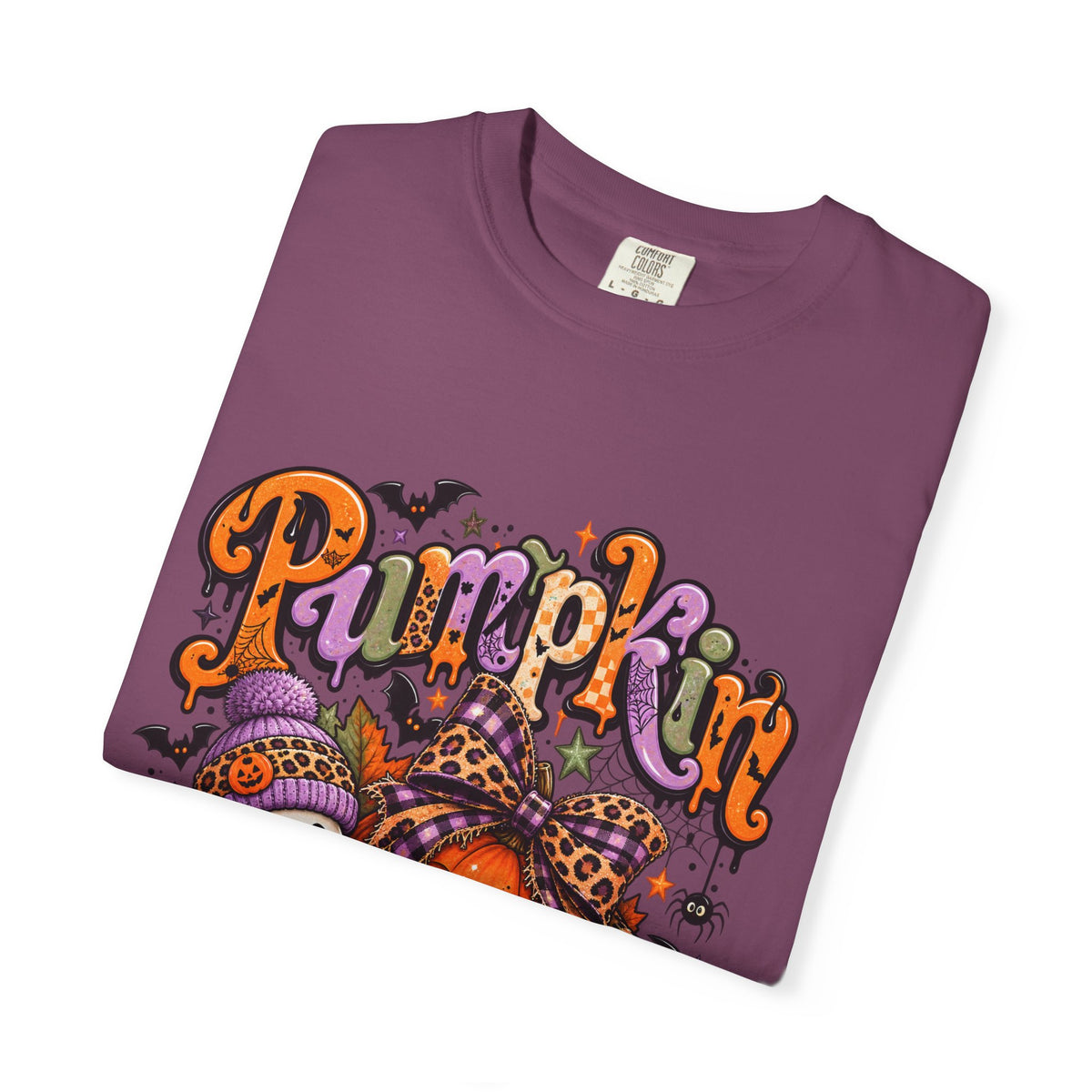 Pumpkin Season T-Shirt — Halloween Pumpkin & Ghost Fall Tee