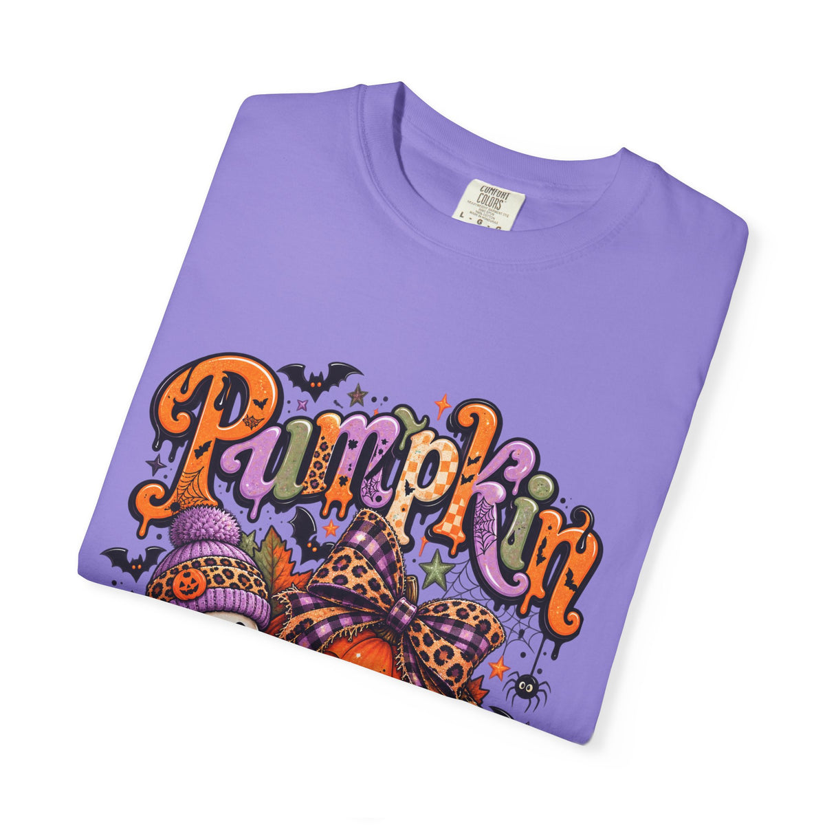 Pumpkin Season T-Shirt — Halloween Pumpkin & Ghost Fall Tee