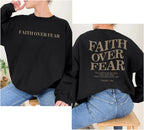 Oversized Faith Crewneck Sweatshirt
