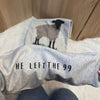 Ash Gray Graphic Sweatshirt