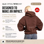 Oversized Christian Patchwork Hoodie