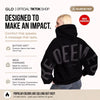 Oversized Christian Patchwork Hoodie