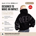 Oversized Christian Patchwork Hoodie