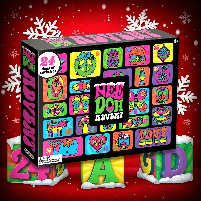NeeDoh Holiday Fidget Advent Calendar