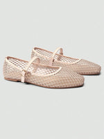Mesh Breathable Ballet Mary Jane Flats