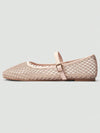 Mesh Breathable Ballet Mary Jane Flats