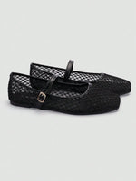 Mesh Breathable Ballet Mary Jane Flats