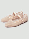 Mesh Breathable Ballet Mary Jane Flats