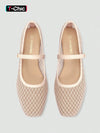 Mesh Breathable Ballet Mary Jane Flats