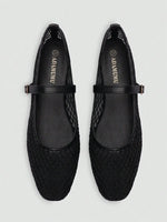 Mesh Breathable Ballet Mary Jane Flats