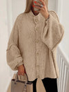 Chunky Knit Oversized Cardigan