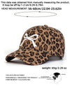 Leopard Print Bow Hat