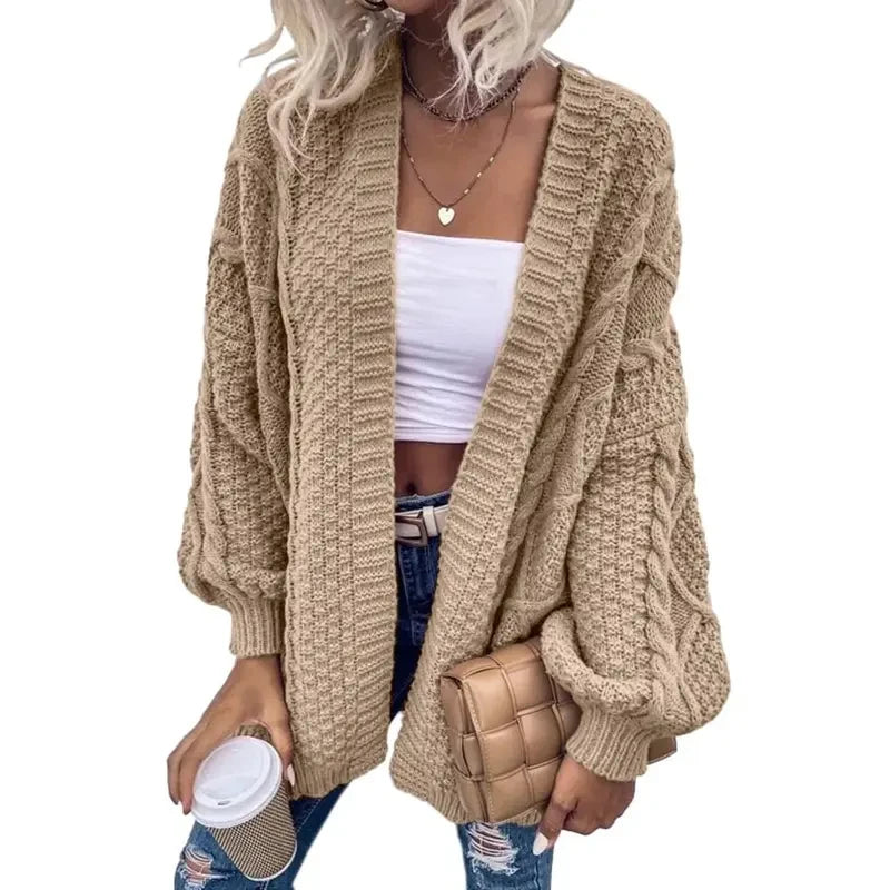 Imily Bela Oversized Cable Knit Cardigan