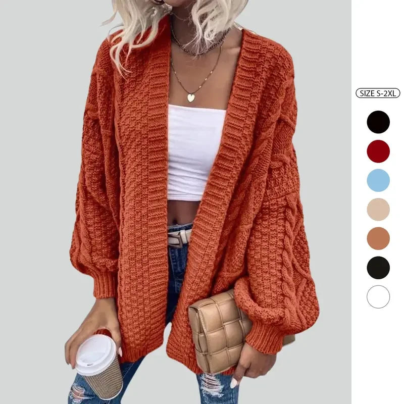 Imily Bela Oversized Cable Knit Cardigan