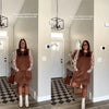 Corduroy Overall Mini Dress