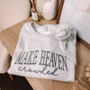 Make Heaven Crowded Embroidered Sweatshirt