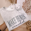 Make Heaven Crowded Embroidered Sweatshirt