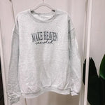 Make Heaven Crowded Embroidered Sweatshirt