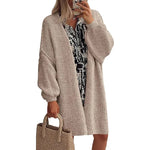 Oversized Knit Cardigan Sweater