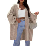 Oversized Knit Cardigan Sweater