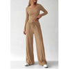 Ribbed Knit Lounge Set