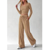 Ribbed Knit Lounge Set