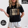 Faux Knit Amen Cropped Tee