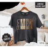 Faux Knit Amen Cropped Tee