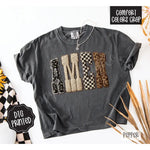 Faux Knit Amen Cropped Tee