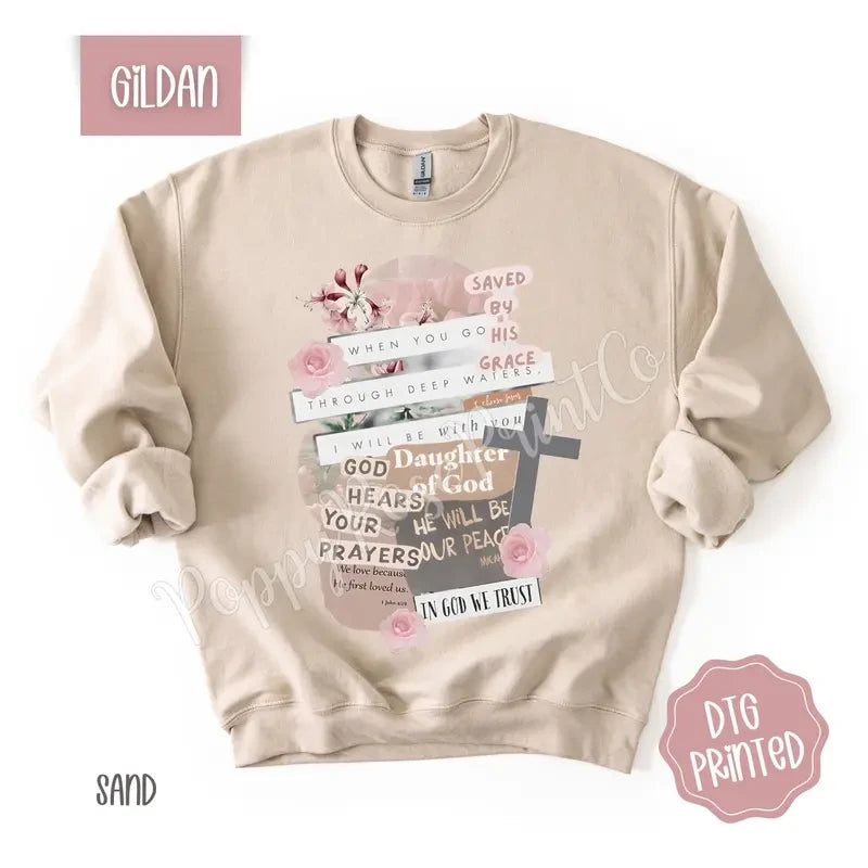 Daughter of God Religious Sweatshirt