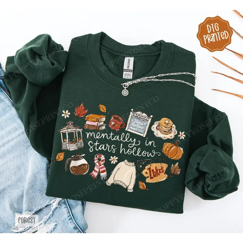 Stars Hollow Fall Crewneck Sweatshirt