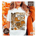 Trendy Fall Collage Comfort Colors T-Shirt
