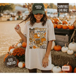 Trendy Fall Collage Comfort Colors T-Shirt