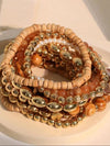 Multicolor Boho Beaded Bracelet Set