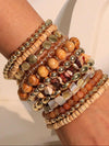 Multicolor Boho Beaded Bracelet Set
