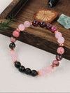 Garnet Beaded Meditation Bracelet