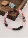 Garnet Beaded Meditation Bracelet