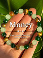 Garnet Beaded Meditation Bracelet