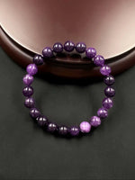 Garnet Beaded Meditation Bracelet