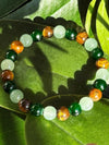 Garnet Beaded Meditation Bracelet