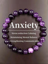 Garnet Beaded Meditation Bracelet