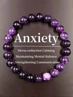 Garnet Beaded Meditation Bracelet
