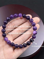Garnet Beaded Meditation Bracelet