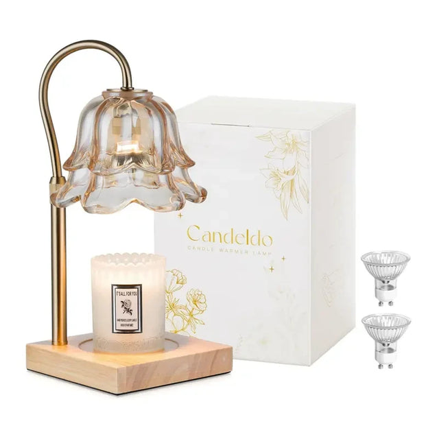 Lily of the Valley Floral Candle Warmer Lamp