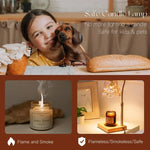 Lily of the Valley Floral Candle Warmer Lamp