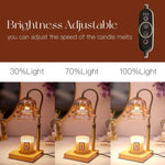 Lily of the Valley Floral Candle Warmer Lamp