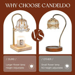 Lily of the Valley Floral Candle Warmer Lamp