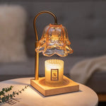 Lily of the Valley Floral Candle Warmer Lamp
